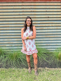 Floral Shift Mini Dress